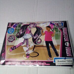 Monster High Air Walkers Balloon Foil 65 Inch Birthday Party Decorations